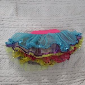 Baby multi colored tutu